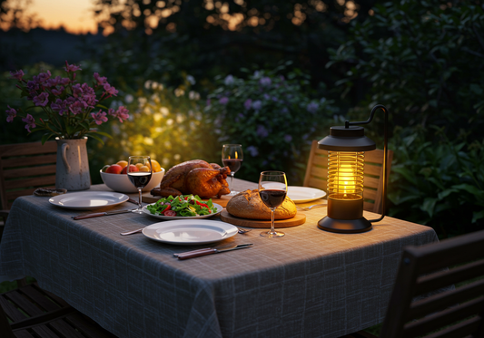 Hosting an Outdoor Dinner? Here's How to Keep It Bug-Free & Beautiful