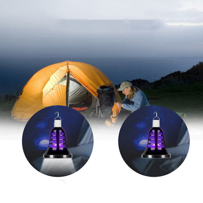 LED electric shock mosquito killer lamp